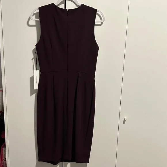 Calvin Klein Women's Deep Purple Midi Dress - Picture 4 of 4